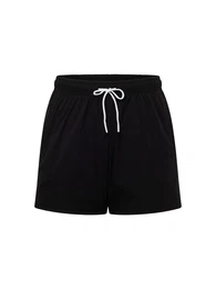 Badeshorts 'Iconic' schwarz / wei