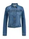 WE Fashion Přechodná bunda  modrá džínovina