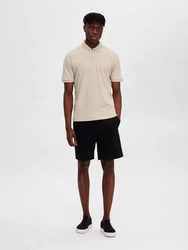 SELECTED HOMME Poloshirt 'Fave' beige