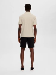 SELECTED HOMME Poloshirt 'Fave' beige