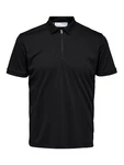 SELECTED HOMME Poloshirt 'Fave' schwarz SELECTED HOMME Poloshirt 'Fave' schwarz