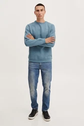 BLEND Sweatshirt 'Downton' hellblau