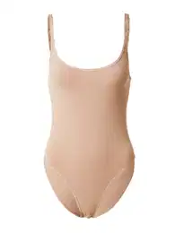 Sportovní podprsenka světle hnědá