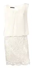 Šaty offwhite