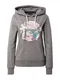 Superdry Mikina  mix barev / černý melír