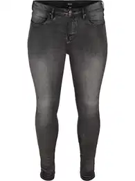 Džíny 'Amy' tmavě šedá