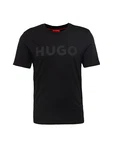 HUGO T-Shirt 'Dulivio' schwarz/weiß