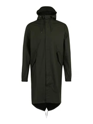 RAINS Funktionsjacke Parka dunkelgrün
