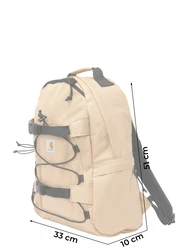 Carhartt WIP Rucksack 'Kickflip' hellbraun/schwarz
