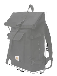 Carhartt WIP Rucksack Philis orange/schwarz/weiß