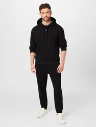 HUGO Sweatshirt Dapo schwarz/weiß