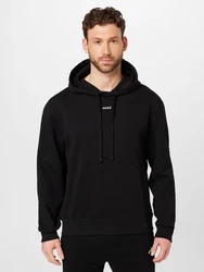 HUGO Sweatshirt Dapo schwarz/weiß