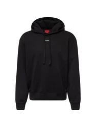 HUGO Sweatshirt Dapo schwarz/weiß