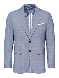 Sakko 'Ryde' marine / himmelblau / wei