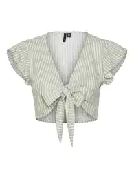 Halenka 'MY MILO' pastelově zelená / offwhite