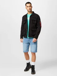 ALPHA INDUSTRIES Jacke rot/schwarz/weiß