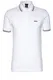 BOSS Poloshirt 'Paddy' nachtblau / grau / wei