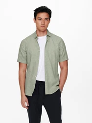 Only & Sons Hemd 'ONSCaiden' grn