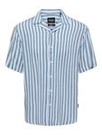 Only & Sons Hemd 'Wayne' blau/weiß