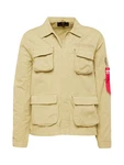 ALPHA INDUSTRIES Jacke khaki/rot/weiß