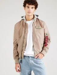 ALPHA INDUSTRIES Übergangsjacke beige/taupe