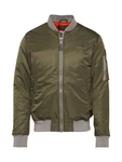 Schott NYC Jacke Airforce grau/oliv/schwarz