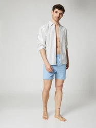 ABOUT YOU x Kevin Trapp Badeshorts Constantin hellblau