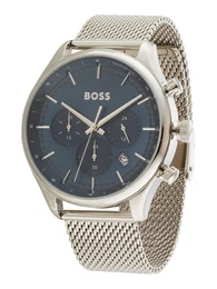 Uhr marine / silber