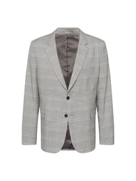 Sakko beige / grau / hellgrau