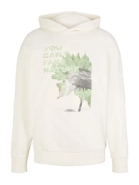 Sweatshirt ecru / grau / hellgrau / hellgrn