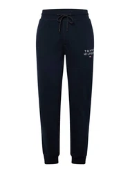 Tommy Hilfiger Underwear Pyjamahose Original Logo Lounge Joggers nachtblau/feuerrot/weiß