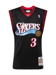 Top 'Philadelphia 76ers Allen Iverson' blau / rot / schwarz / wei