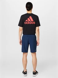 BIDI BADU Sportshorts 'Pure Wild' Crew Shorts dunkelblau/weiß