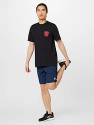 BIDI BADU Sportshorts 'Pure Wild' Crew Shorts dunkelblau/weiß