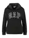 Gap Petite Majica 'HERITAGE'  temno siva / bela