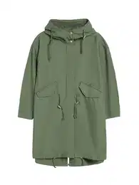 Přechodová parka khaki