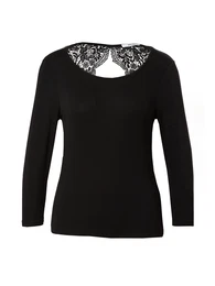 Tričko 'Delia' černá