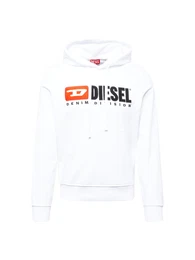 Sweatshirt 'Ginn' rot / schwarz / weiß