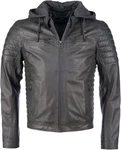 Maze Jacke Bikerjacke (1-St) grau