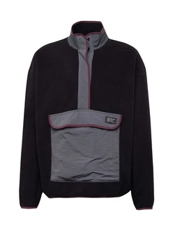 LEVI'S Pullover Polar Fleece Mock Neck Sweatshirt beere/schwarz