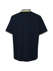Jack & Jones T-Shirt JJEPaulos marine/neongelb/wei