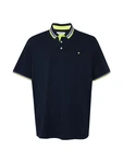 Jack & Jones T-Shirt JJEPaulos marine/neongelb/wei