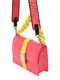 Tommy Jeans Kabelka  žlutá / pink / stříbrná