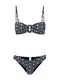 Shiwi Bikiny 'Zoe'  světlemodrá / černá / bílá