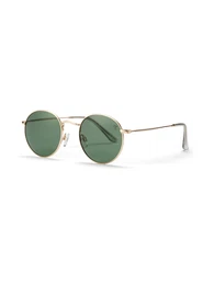 Sonnenbrille 'LIAM' gold / grn
