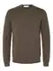 SELECTED HOMME Pullover 'Berg' anthrazit