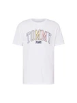 TOMMY HILFIGER T-Shirt pastellblau/hellgelb/schwarz/weiß