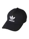ADIDAS ORIGINALS Kšiltovka 'Trefoil'  černá / bílá