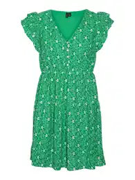Haljina 'SONEY' zelena / bijela