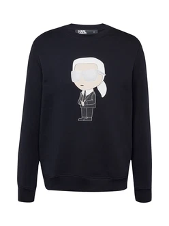 Karl Lagerfeld Sweatshirt beige/navy/schwarz/weiß Karl Lagerfeld Sweatshirt beige/navy/schwarz/weiß